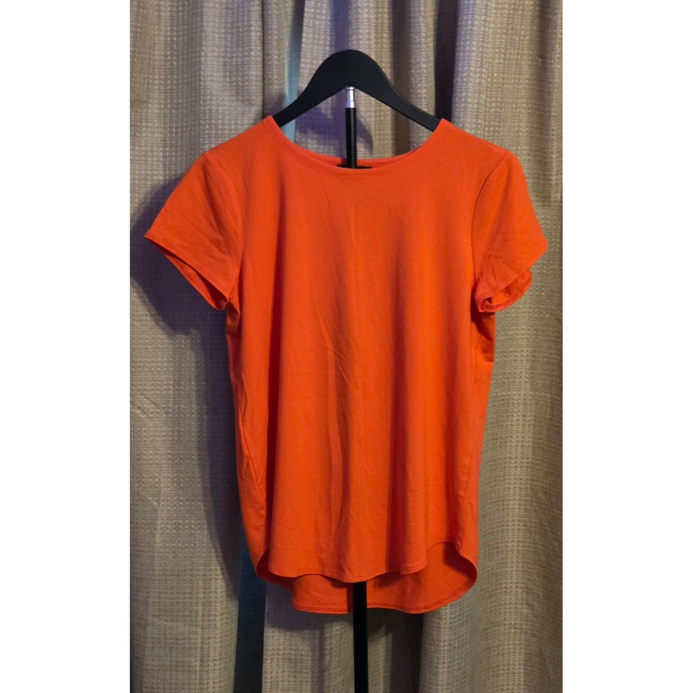 Cupio‎ Short Sleeve T-Shirt Women's Size Large Orange